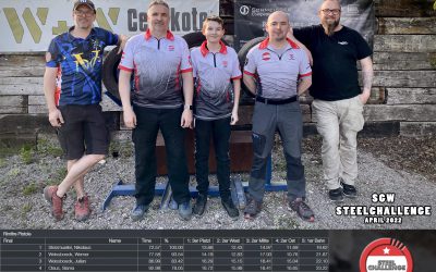 Das Steelchallenge Team der ASKÖ Sportschützen Vöcklabruck räumt ab